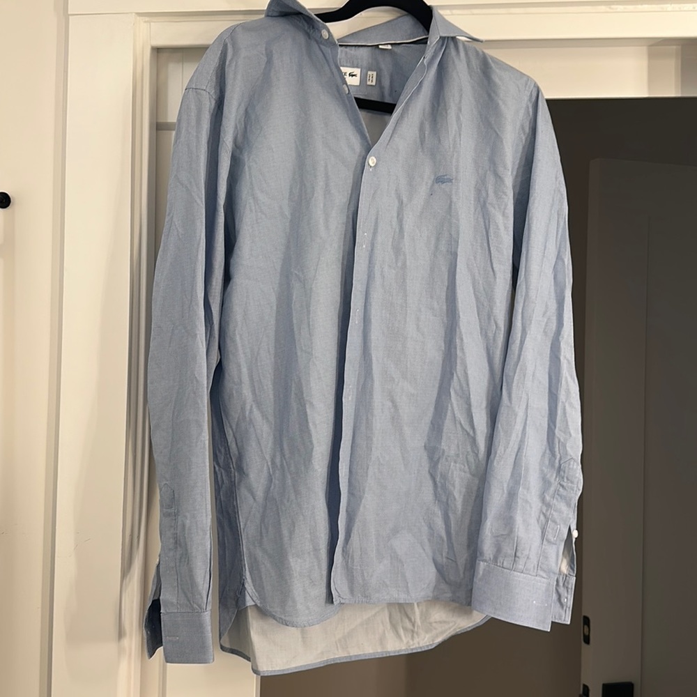 Men's Lacoste long sleeve shirt